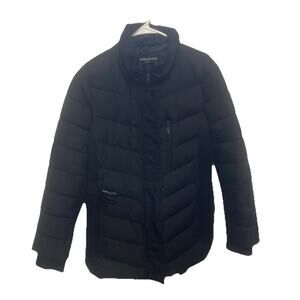 London Fog Men's Black Puffer Jacket size XL. Used Great Condition. {S3}.